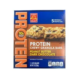 Sunny Select, Protein Granola Bar, Peanut Butter Dark Chocolate