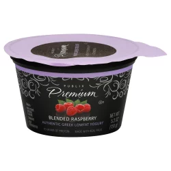 Publix Premium Lowfat Authentic Greek Blended Raspberry Yogurt