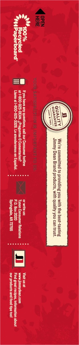 slide 4 of 9, Jimmy Dean Ham, Egg & Cheese, 8 ct