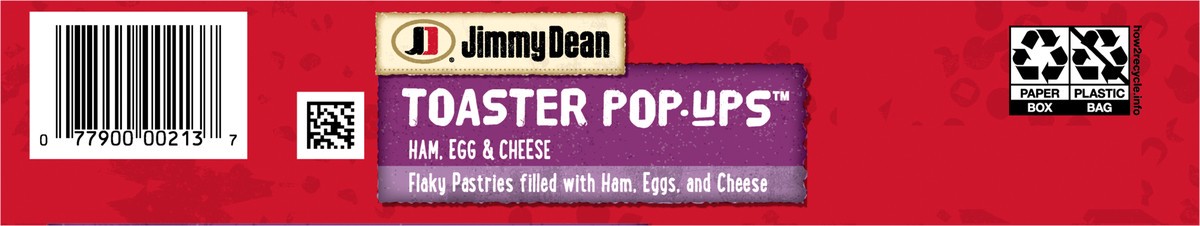 slide 6 of 9, Jimmy Dean Ham, Egg & Cheese, 8 ct