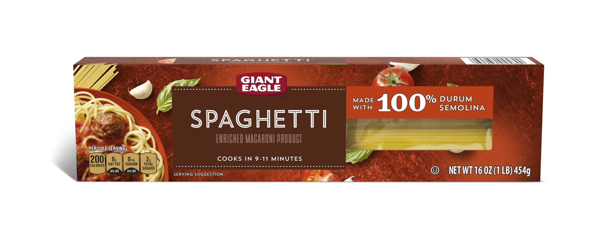 slide 1 of 1, Giant Eagle Spaghetti, 16 oz