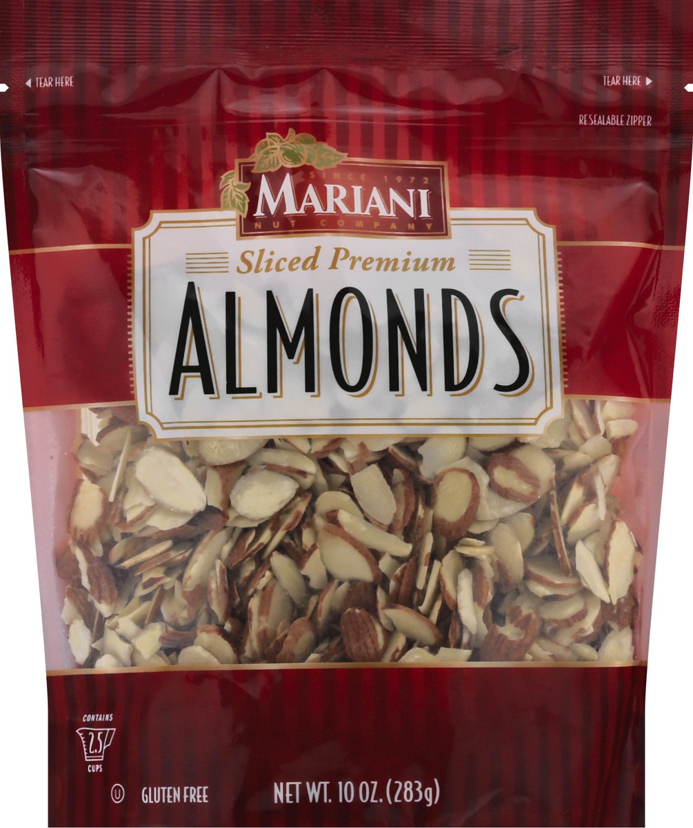 slide 9 of 9, Mariani Sliced Premium Almonds 10 oz, 10 oz