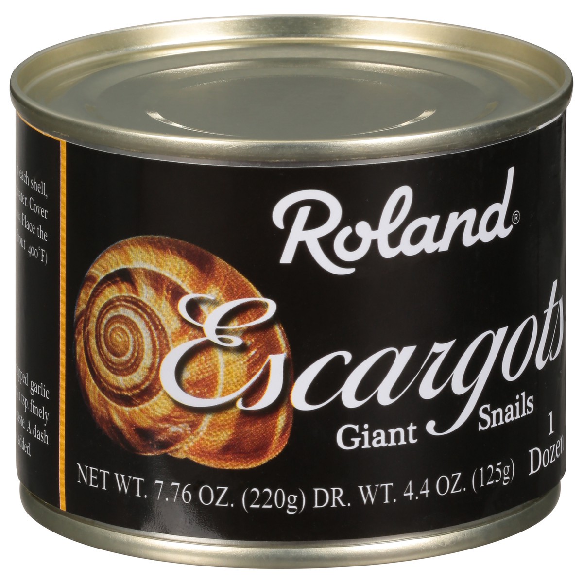 slide 5 of 9, Roland Giant Escargots Snails 12 ea, 12 ct