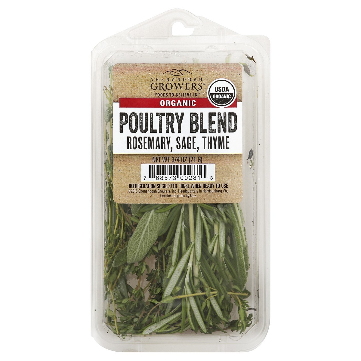 slide 3 of 4, Shenandoah Growers Organic Poultry Blend, 0.75 oz