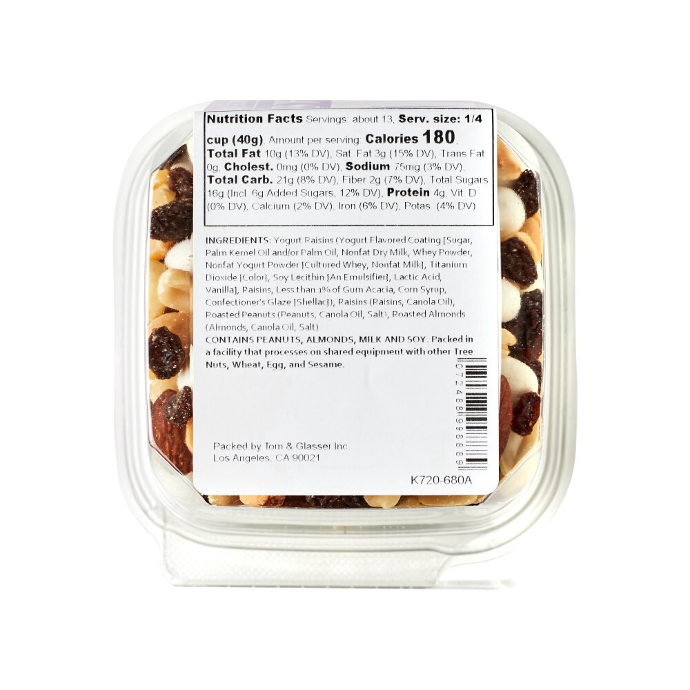 slide 2 of 3, Torn & Glasser Torn Glasser Yogurt Raisin Trail Mix, 14 oz
