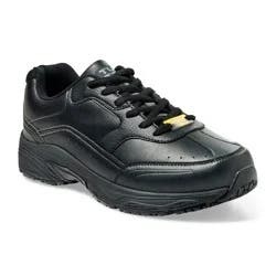 Tuff Tech Men's Tread Slip Resistant Shoes, Black, Size 11w
