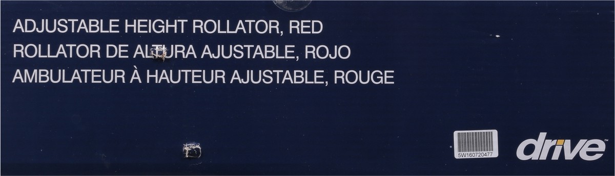 slide 4 of 9, Drive Adjustable Height Rollator, 1 ct