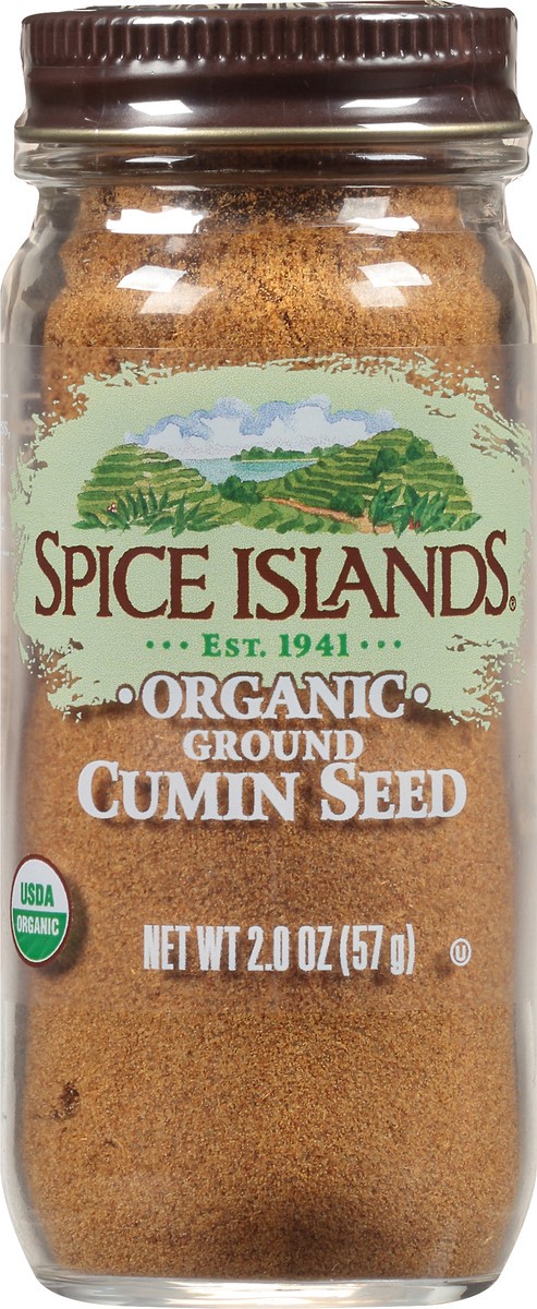 slide 4 of 7, Spice Islands Organic Ground Cumin Seed 2 oz. Jar, 2 oz