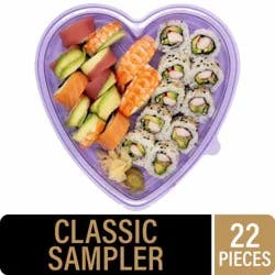 Private Selection® Heart Shaped Classic Sushi Sampler by Snowfox™