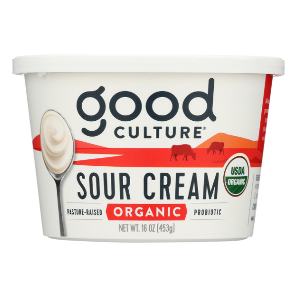 slide 1 of 1, Good Culture Cream Sour Organic, 16 oz