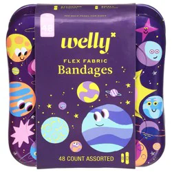 Welly Assorted Flex Fabric Bandages 48 Each