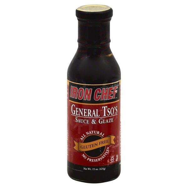 slide 1 of 2, Iron Chef General Tso's Sauce & Glaze 15 oz, 15 oz