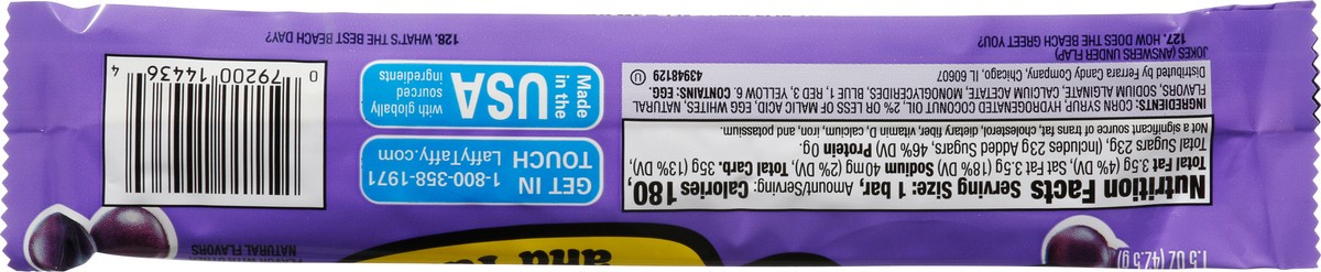 slide 8 of 9, Laffy Taffy Grape Candy 1.5 oz, 1.5 oz