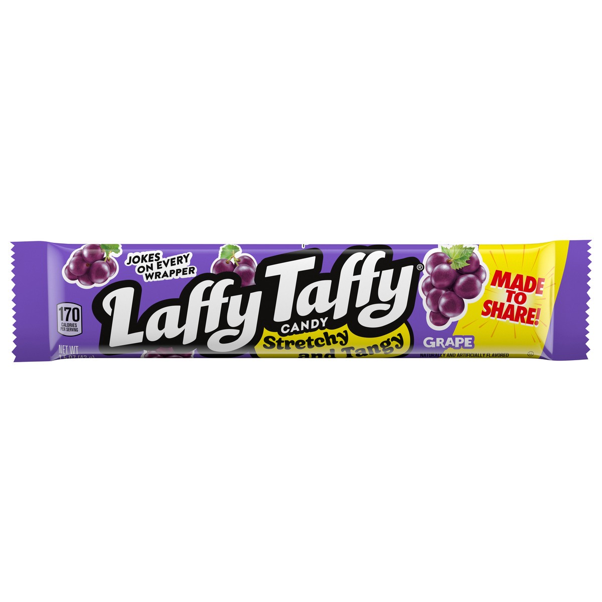 slide 1 of 9, Laffy Taffy Grape Candy 1.5 oz, 1.5 oz