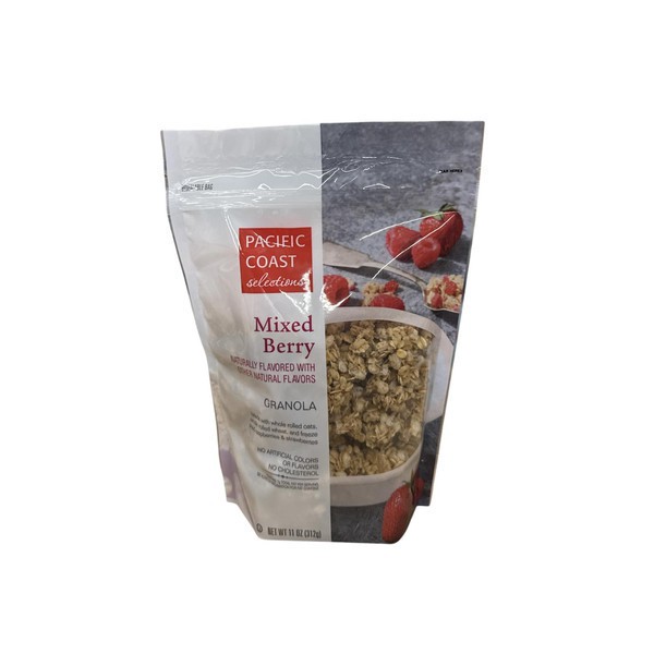slide 1 of 1, Pacific Coast Selections, Granola, Mixed Berry, 11 oz