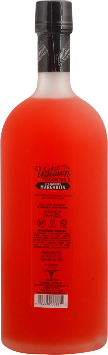 slide 11 of 13, Uptown Wine Cocktails Strawberry Margarita 1.5 lt, 1.5 l