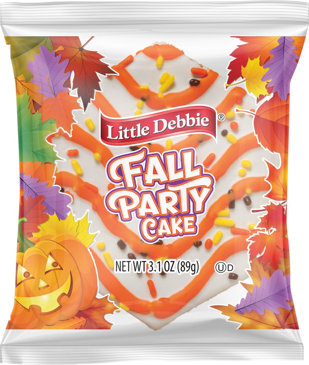 slide 5 of 7, Little Debbie Snack Cakes, Little Debbie Snack Fall Party Cake, 3.1 oz