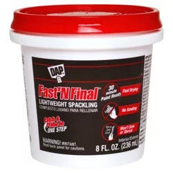Dap Fast 'N Final Lightweight Spackling