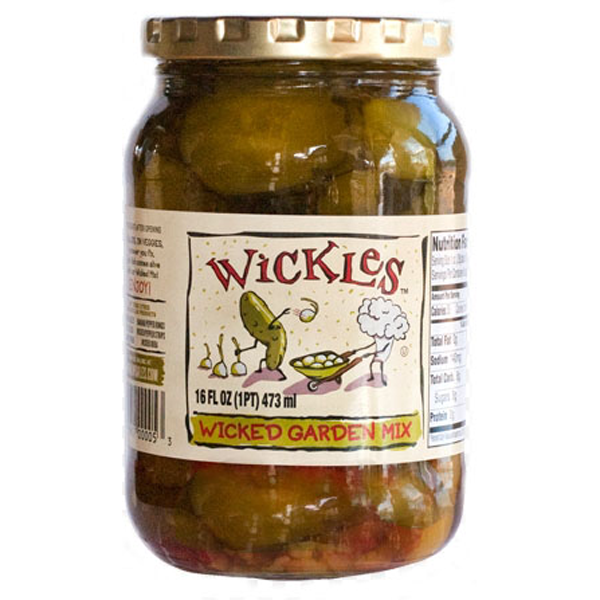 slide 1 of 1, Wickles Pickles - Wicked Garden Mix, 16 oz