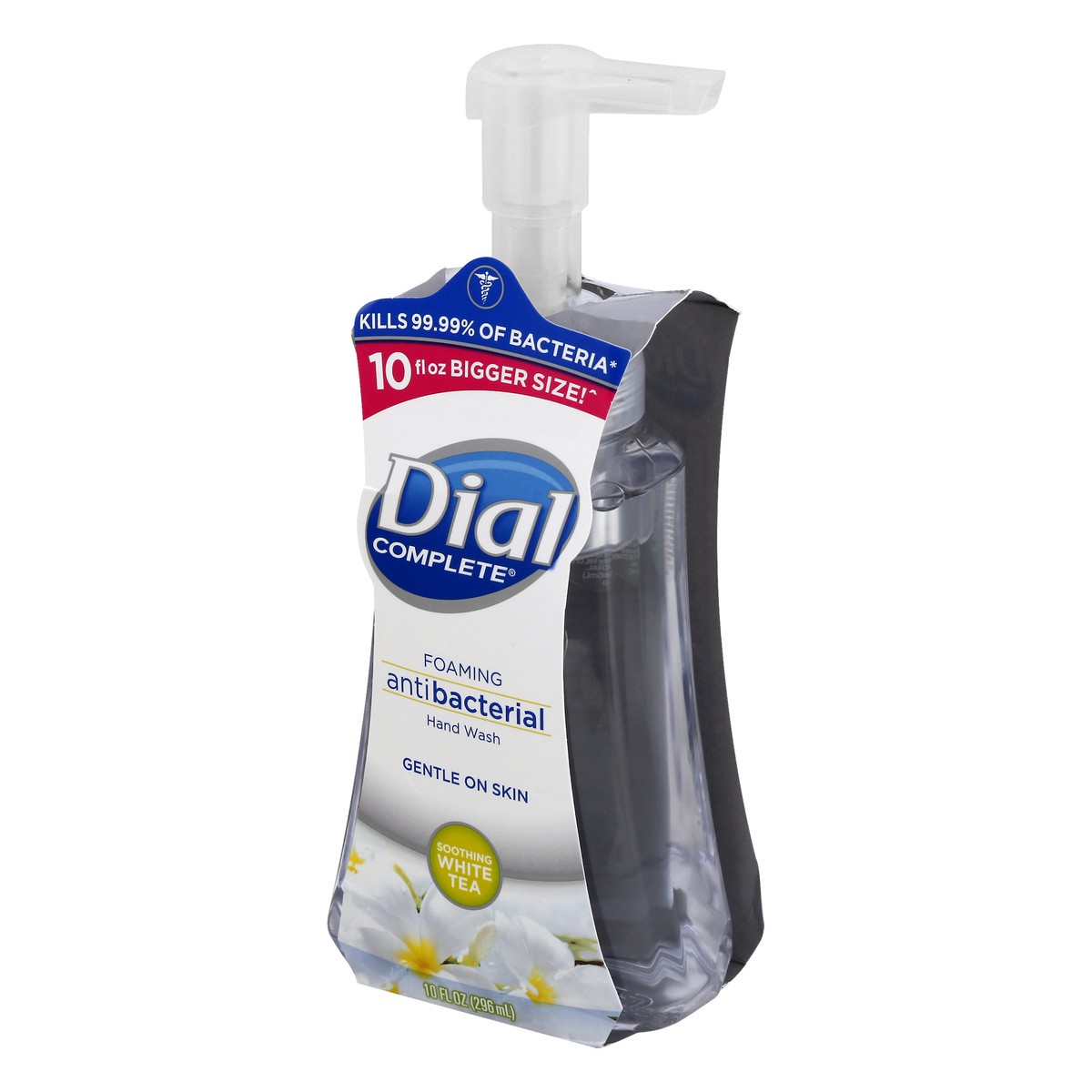 slide 6 of 9, Dial Complete Antibacterial Foaming Hand Wash, Soothing White Tea, 10 fl oz, 10 fl oz