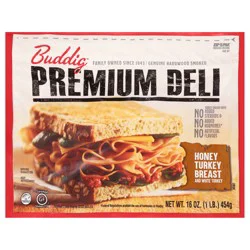 Buddig Premium Deli Honey Turkey Breast 16 oz. Pack