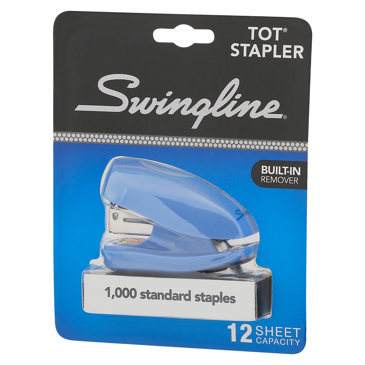 slide 3 of 9, Swingline 12 Sheet Capacity Built-in Remover Tot Stapler 1 ea, 1 ct