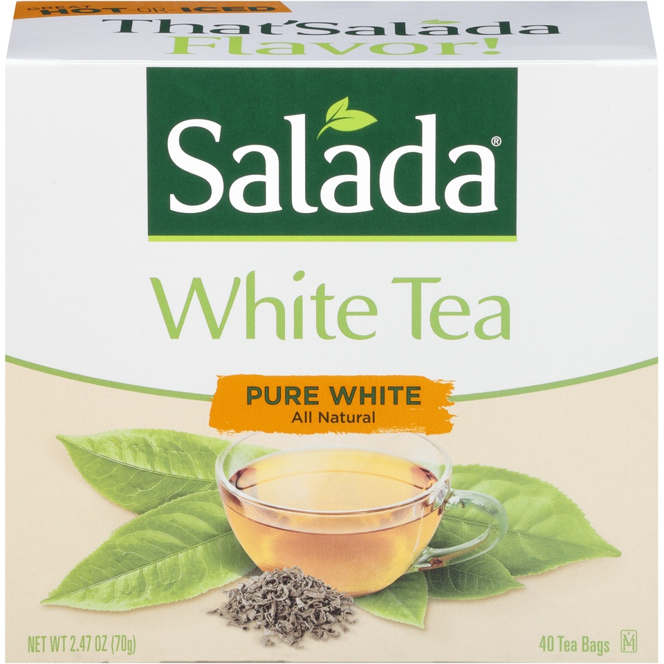 slide 1 of 4, Salada Tea White Tea 40 ea, 40 ct