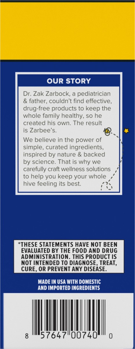 slide 7 of 7, Zarbee's Naturals Zarbee''s Children's Sleep with Melatonin Chewables, Drug-Free, Natural Grape 38ct, 25% More Bonus Pk, 38 ct