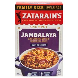 Zatarain's Jambalaya Rice - Family Size