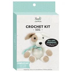 Needle Creations Crochet Kit, Dog, 1 Count