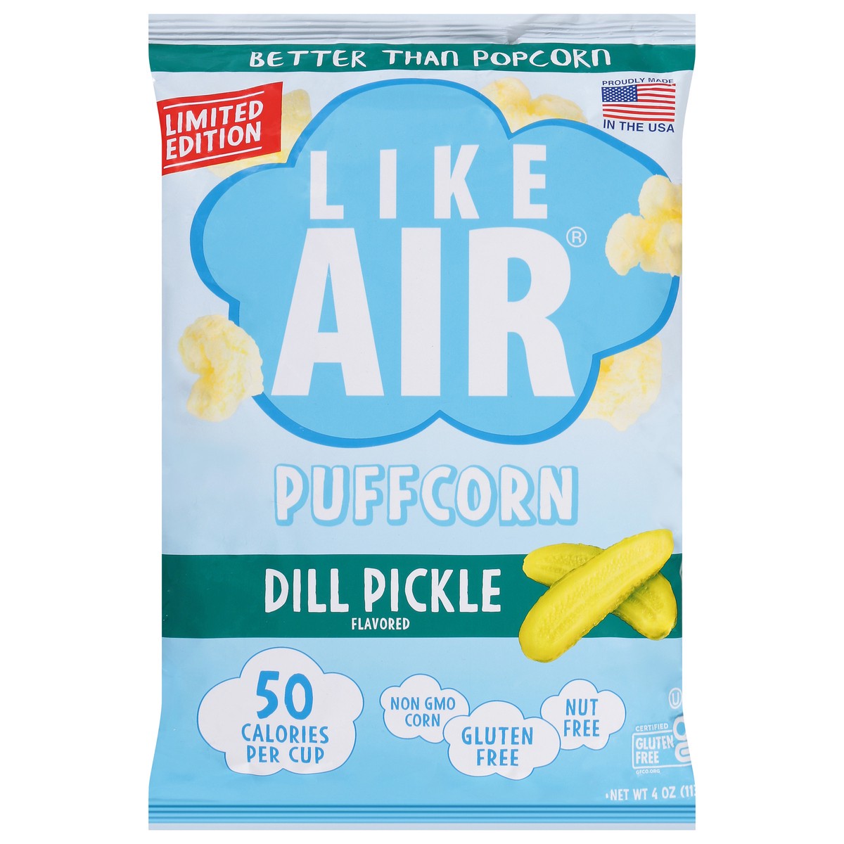 slide 1 of 14, Like Air Dill Pickle Puffcorn - 4 oz, 4 oz