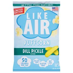 Like Air Dill Pickle Puffcorn - 4 oz