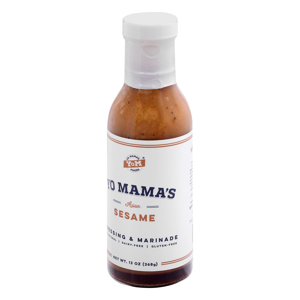 slide 2 of 13, Yo Mama's Dressing & Marinade, Sesame, Asian 13 Oz, 13 oz