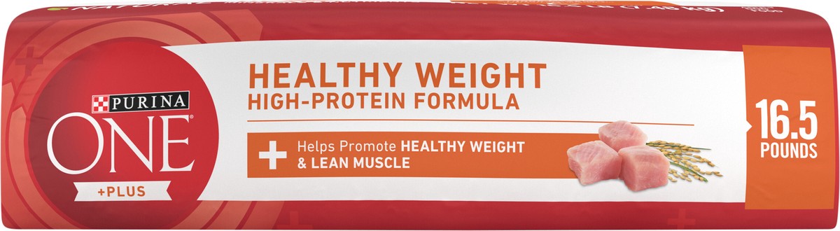 slide 7 of 9, ONE Purina ONE Plus Healthy Weight High-Protein Dog Food Dry Formula, 16.5 lb