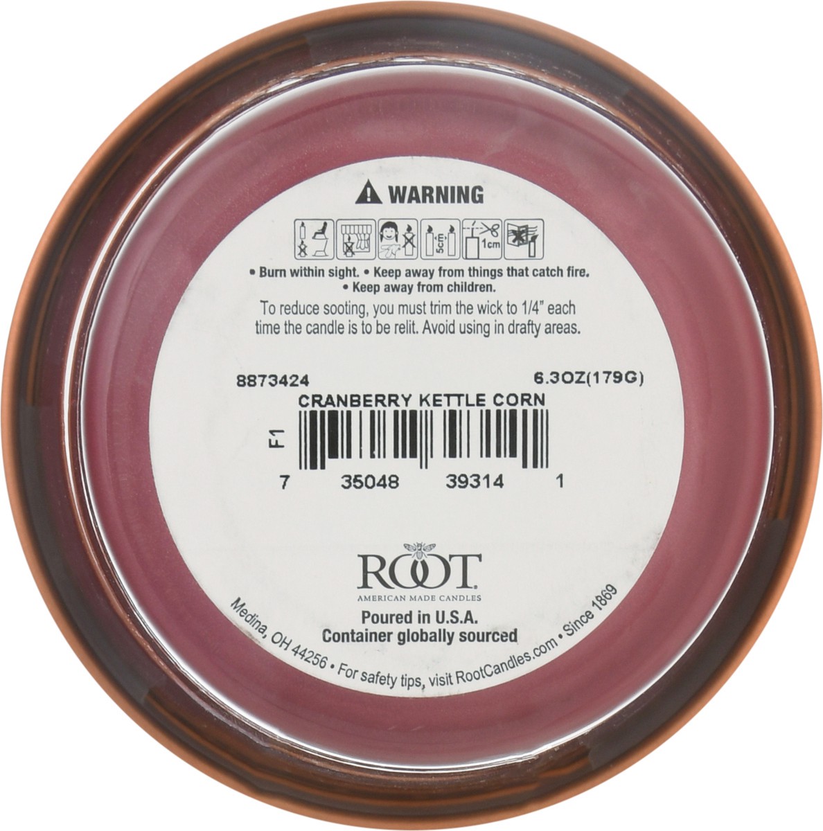 slide 12 of 12, Root Small Veriglass Cranberry Kettle Corn - 6.3 OZ, 6.3 oz