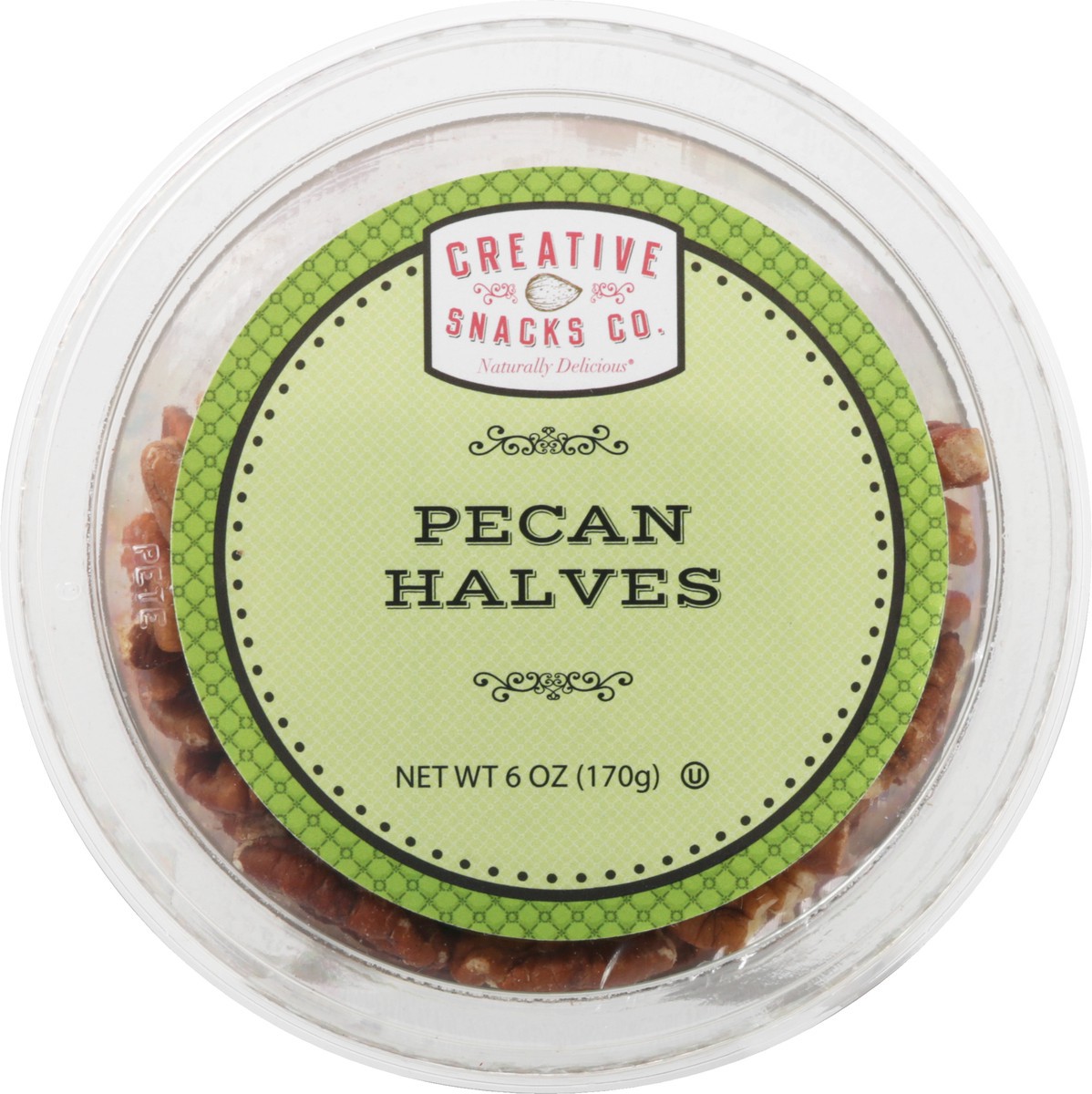 slide 8 of 13, Creative Snacks Pecan Halves 6 oz, 6 oz