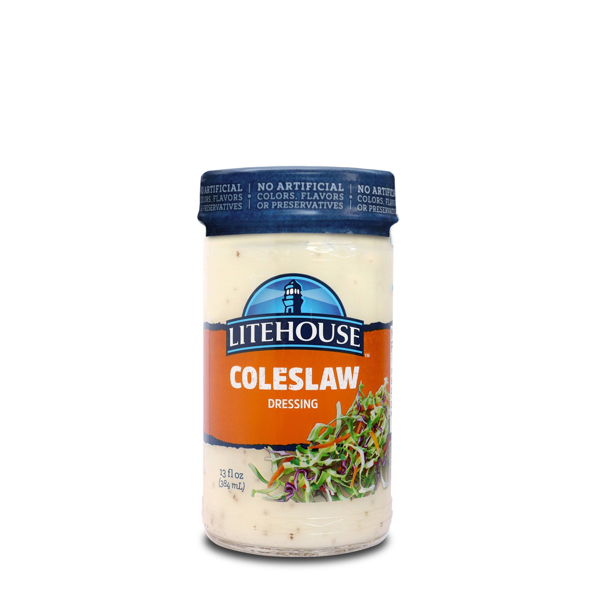 slide 1 of 7, Litehouse Coleslaw Dressing 13 fl. oz. Jar, 13 fl oz