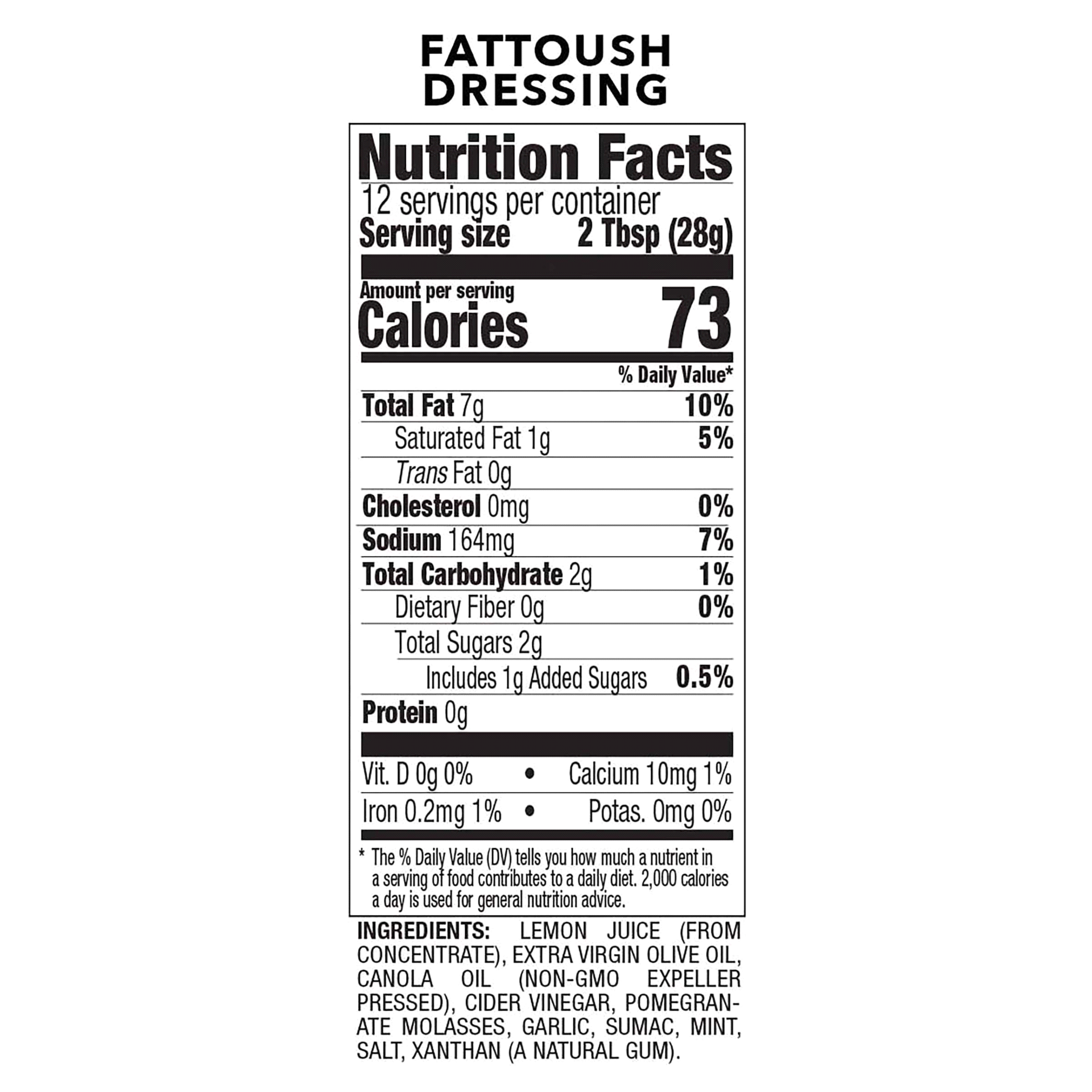 slide 2 of 9, Teta Foods Fattoush, 12 oz