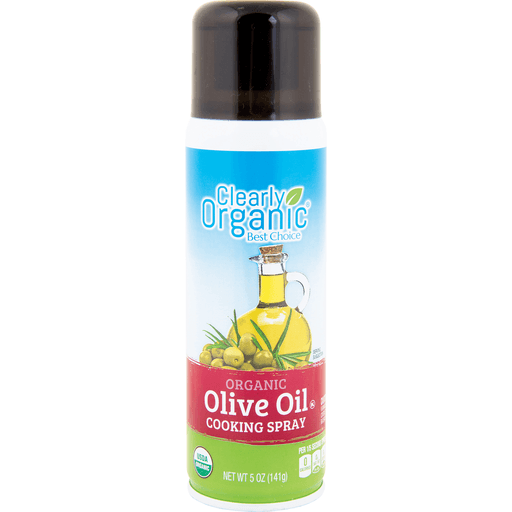 slide 1 of 1, Clearly Organic Olive Oil Pan Spray, 5 oz