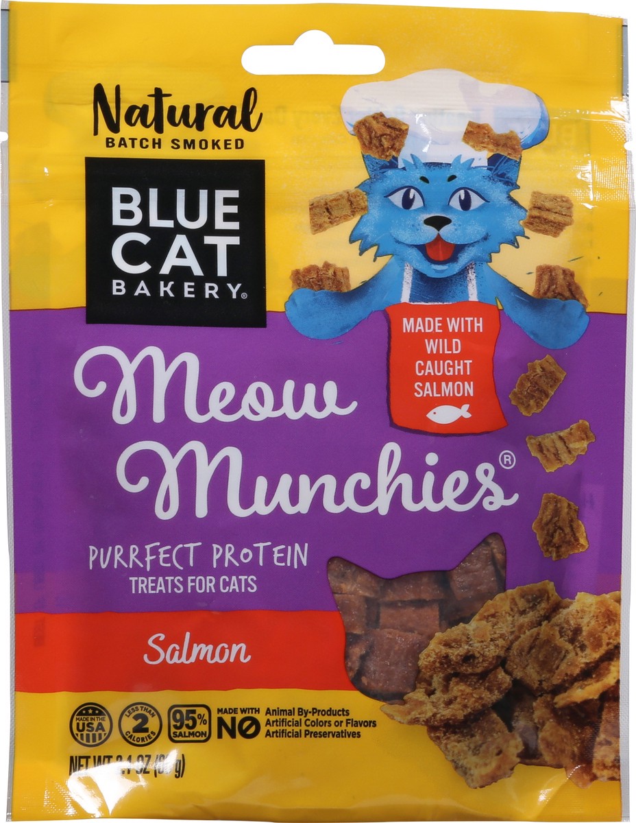 slide 9 of 9, Blue Cat Bakery Meow Munchies Purrfect Protein Salmon Treat for Cats 2.1 oz, 2.1 oz