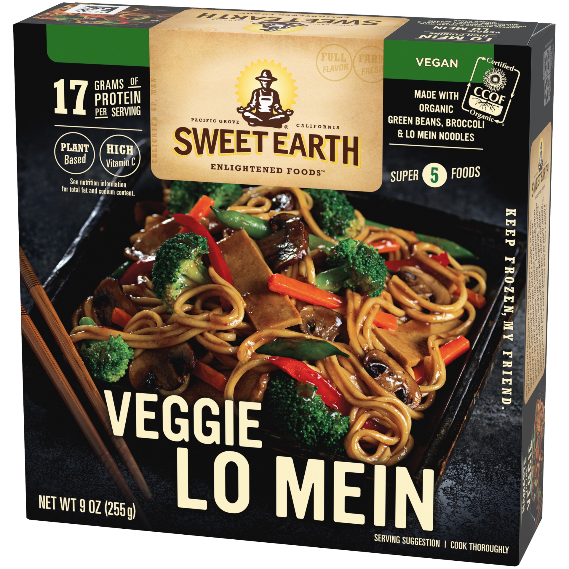 slide 4 of 10, Sweet Earth Lo Mein Veggie Enlightened Foods, 9 oz