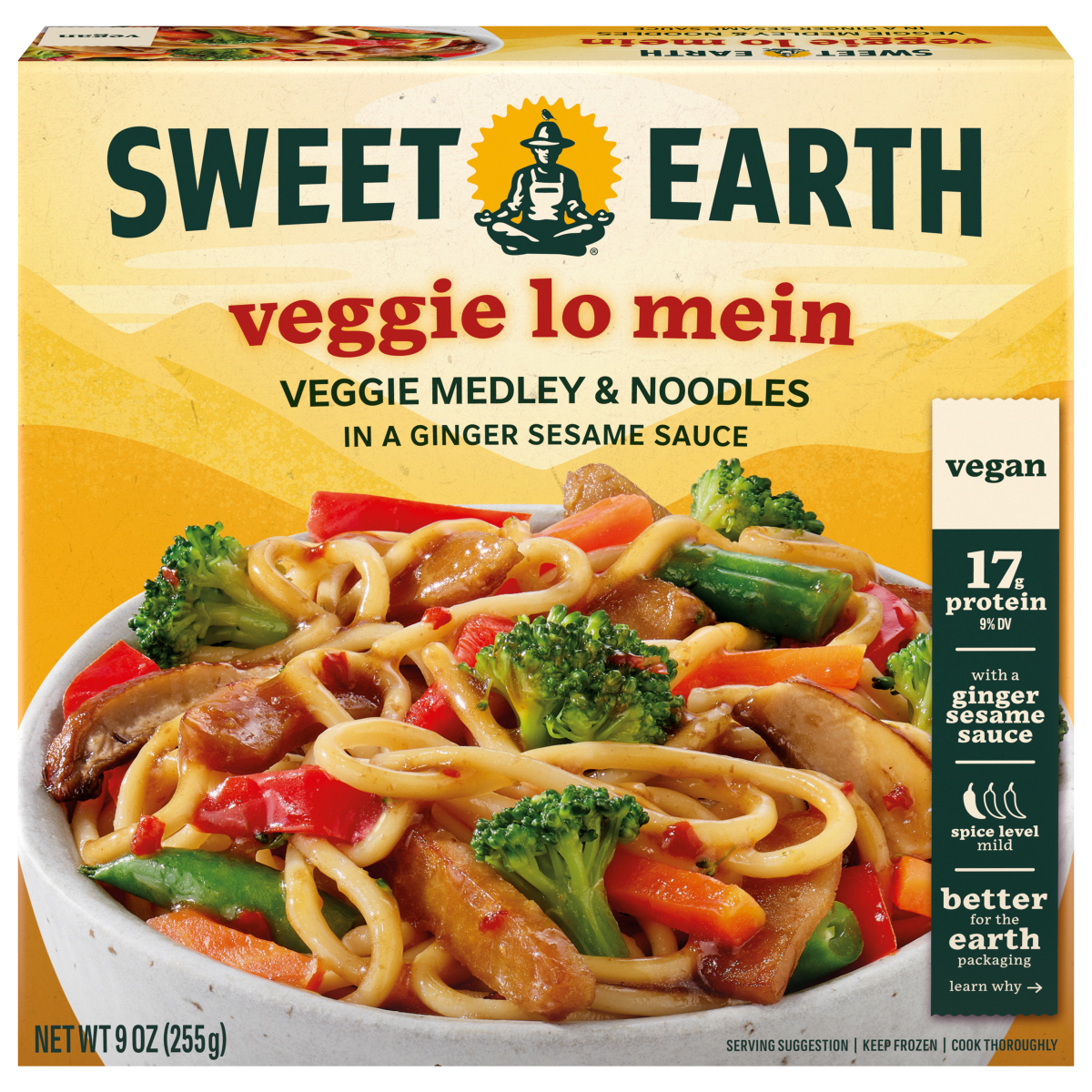 slide 1 of 1, Sweet Earth Enlightened Foods Vegan Lo Mein 9 oz, 9 oz