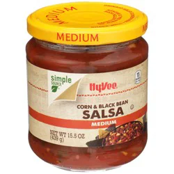 Hy-vee Medium Corn & Black Bean Salsa