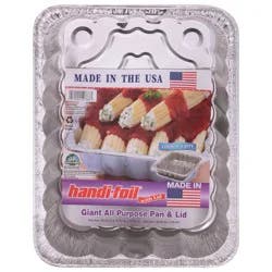 Handi-foil All Purpose Giant Pan & Lid 1 Each
