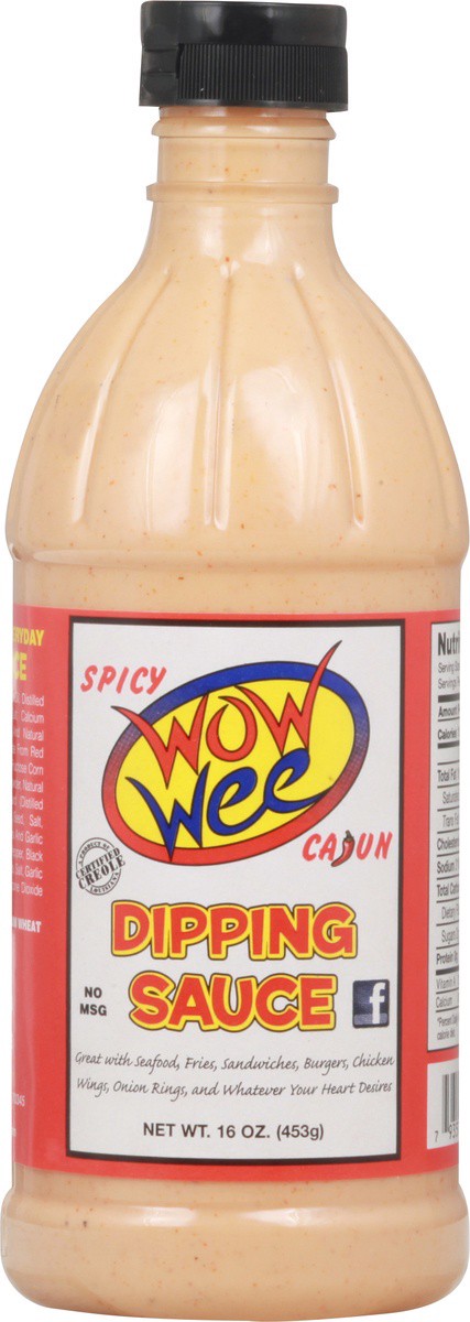 slide 5 of 9, Wow Wee Spicy Dipping Sauce, 16 oz