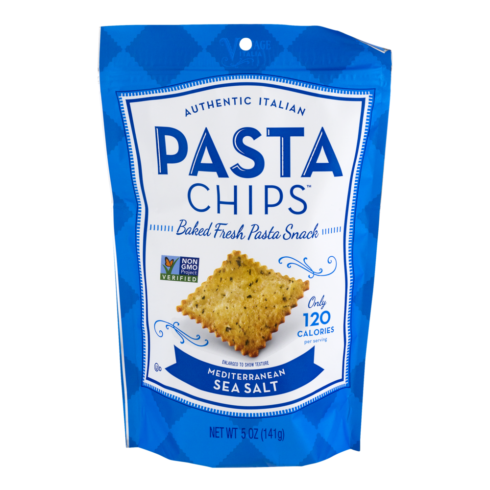 slide 1 of 1, Vintage Italia Mediterranean Seasalt Pasta Chips, 12 ct; 5 oz