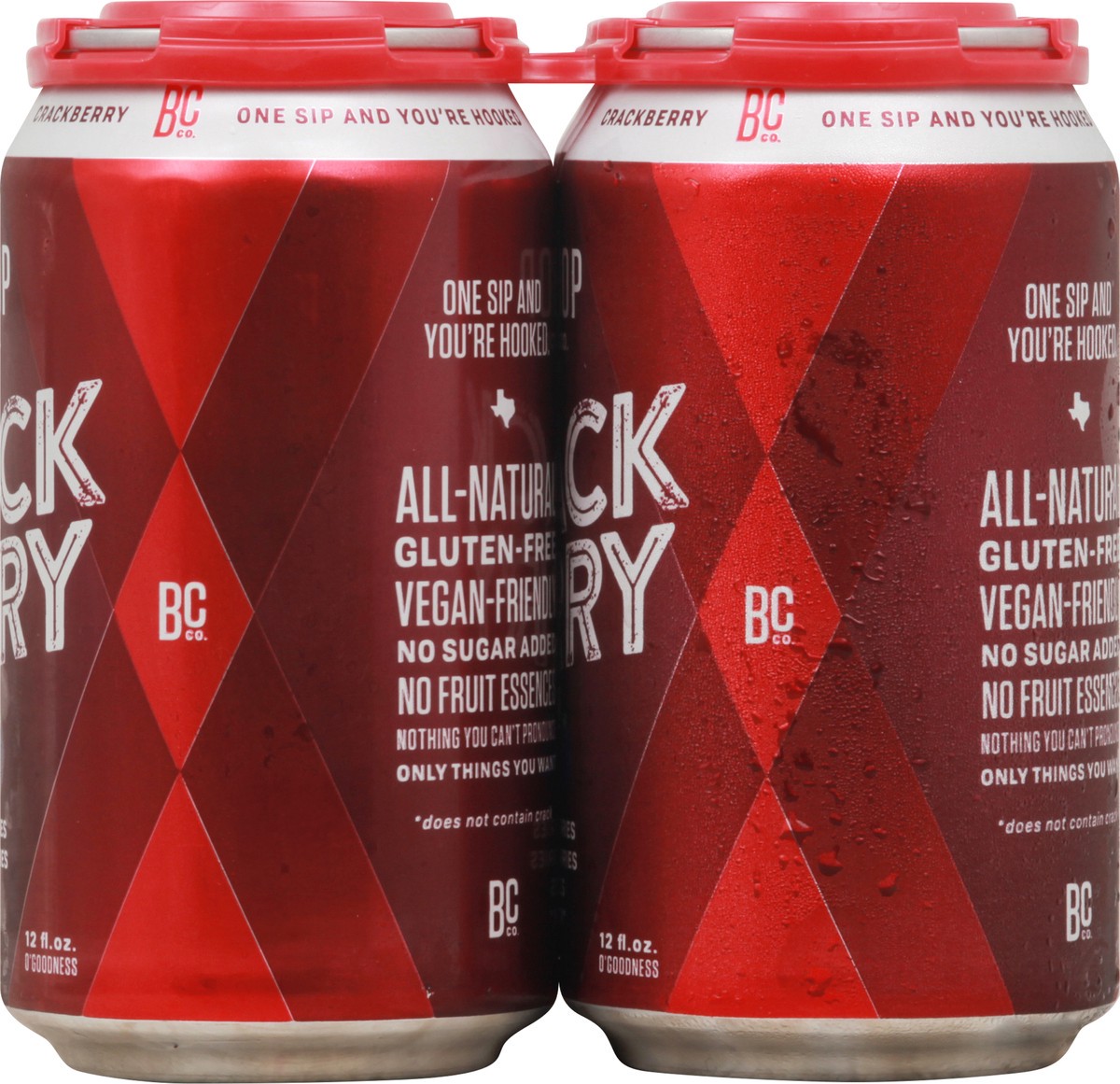 slide 11 of 12, Bishop Cider Co Crack Berry Beer 6-12 oz Cans, 6 ct