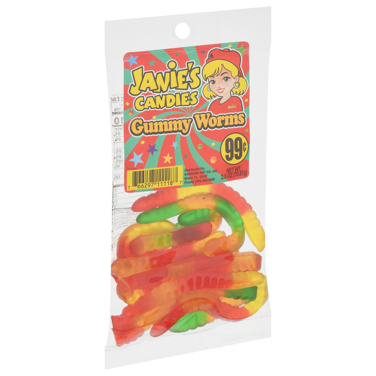 slide 6 of 9, Janie's Candies Gummy Bears 2.5 oz, 1 ct