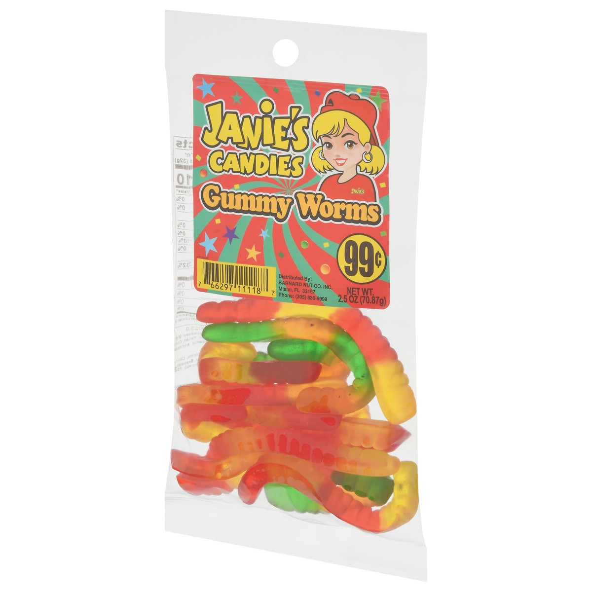 slide 2 of 9, Janie's Candies Gummy Bears 2.5 oz, 1 ct