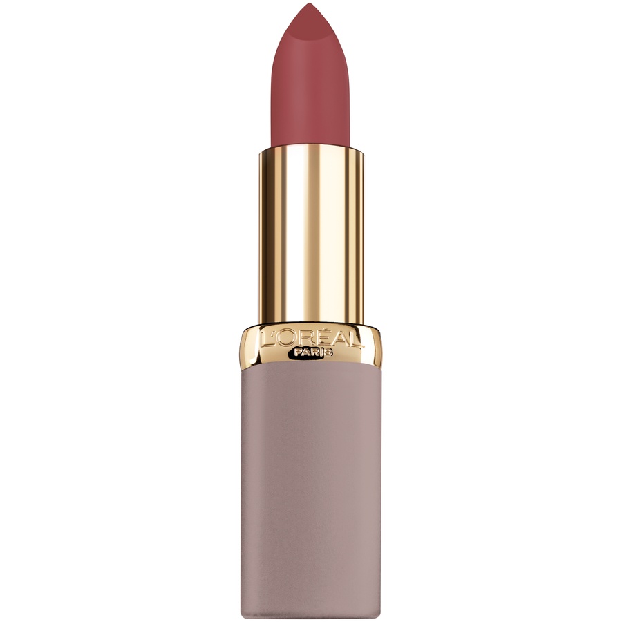 slide 1 of 2, L'Oréal Paris Colour Riche Ultra Matte Highly Pigmented Nude Lipstick, Rebel Rouge, 0.13 oz